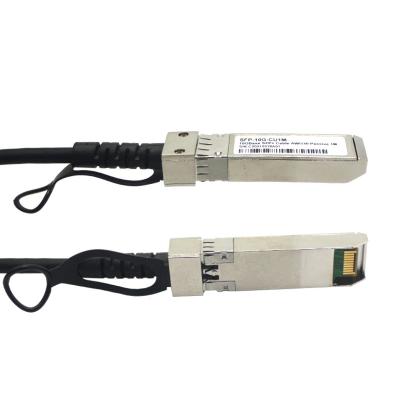 China Cabo de cobre de alta velocidade 40G Q/4SFP SFP DAC Direct Attach Cable da folha de dados à venda