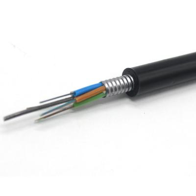 China Manufacturer Produce 10 12 24 Core GytS Outdoor Single Mode Fiber Optic Cable 48 96 Core for sale
