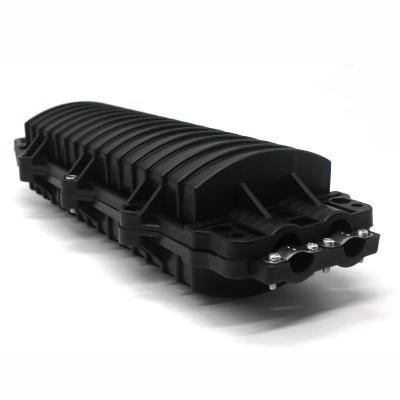 China 48 Core Optical Fiber Splice Box Horizontal Type Waterproof For FOSC Telecom en venta