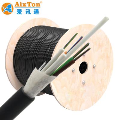 China 12 24 36 48 72 96 Core GYFTY Fiber Optic Cable High Strength Loose Tube Protection for sale