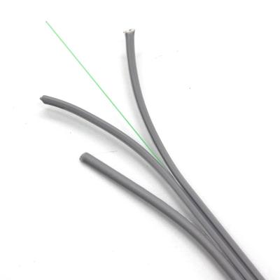 China OTDR Home Fiber Optical Cable 1000m Roll Single Core FTTH Fiber Drop Cable en venta