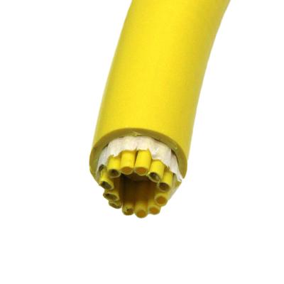 China 12 - 144 Fiber Multi Mode Fiber Optic Breakout Cable Indoor Tight Buffer Fiber Optic Cable for sale