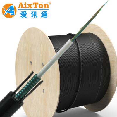 China GYXTW Outdoor Fiber Optic Cable Aerial Duct Single Mode Armored 4 Core 8 Core 12 Core for sale