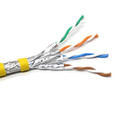 China Pure Copper SFTP Cat 8 Ethernet Cable 1000 Ft 40gbps 2000mhz Cat8 Cable for sale