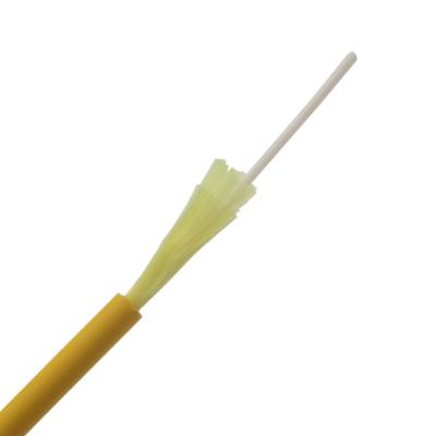 Chine 1 2 4 Cœur SM MM Gjfjv Cable à fibre optique Intérieur Tight Buffer Cable à fibre optique à vendre
