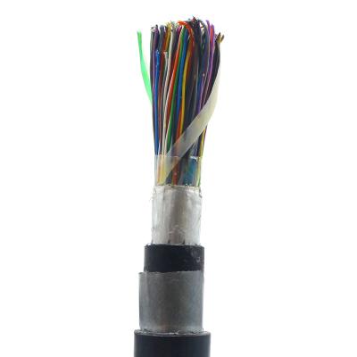 中国 HDPE Insulation Jelly Filled Telephone Cable 100pairs Cat 3 Shielded Cable 販売のため
