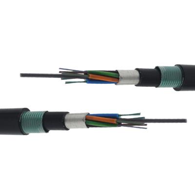China Double Jacket Outdoor Armoured Cable GYTA/GYTS/ GYTA53 fiber optic cable for sale
