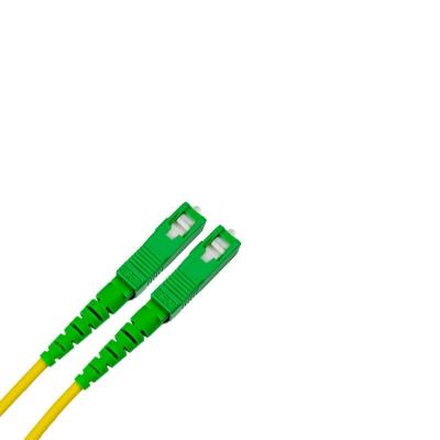Chine Mode unique 9/125 Fibre Jumper SC APC LC Cordon de patch en fibre FTTA Cable à décharge en fibre à vendre