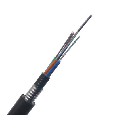 China Customized Direct Buried Double Armored GYTA-53 Anti-Rodent Fiber Optic Cable for sale