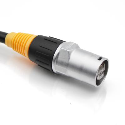 China Acoplador impermeable 8P8C RJ45 de alta calidad, conector Ethernet RJ45, carcasa de enchufe macho for sale