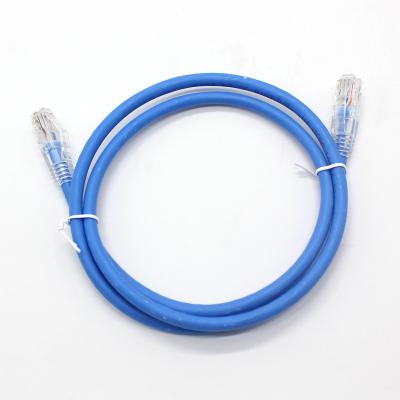 China UTP CAT6 8p8c Network Patch Cord Full Copper Unshielded 24awg 26awg for sale