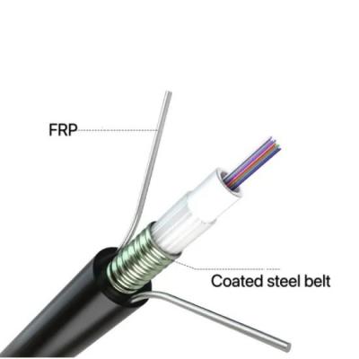 China Om1 Om2 Om3 Om4 Outdoor Fiber Optic Cable GYXTW Unitube Light Armored Wire for sale