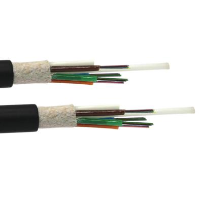 China Aerial GYFTY Outdoor Fiber Optic Cable 6 8 12 24 48 Core Wood DRUM Package for sale