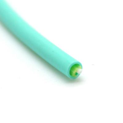 China 1 Core GJFJV Blue Fiber Optic Cable Single Mode OM3 OM4 Patch Cord for sale