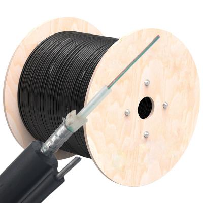 China Single Mode GYTC8S GYXTC8S Outdoor Fiber Optic Cable Figure 8 Aerial Fiber Cable for sale