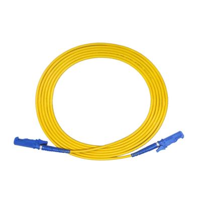 China Singlemode Patch Cord Simplex E2000/UPC To E2000/UPC Fiber Optic Patch Cables 1m 3m for sale