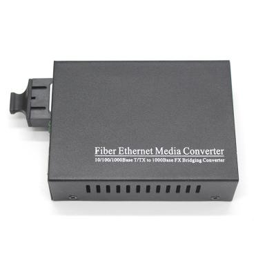 China 10/100/1000Base RJ45 Fiber Optic Accessories SFP Slot Gigabit Ethernet Media Converter for sale