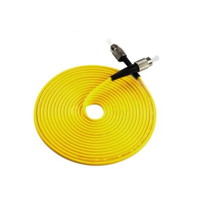 China FC To FC Simplex G657A1 Fiber Optic Patch Cord Communication Cables for sale