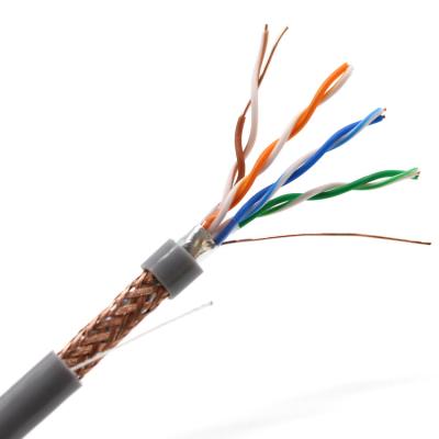 Китай Сертификат UL ETL FCC CE кабеля Cat5e Utp 24awg данным по OEM крытый SFTP продается