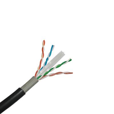 China Utp 23AWG 4 pares de CAT6 de Ethernet del cable a prueba de mal tiempo Cat6 del cable en venta