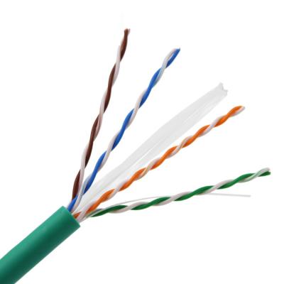 China cable de cobre puro 23awg Cat6 1000Mpbs 10G 250Mhz UTP RJ45 LSZH en venta