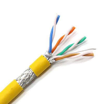 China El doble desnudo puro del cable del cobre 10G 1000Mhz Cat7 Sftp protegió 23AWG SSTP SFTP en venta