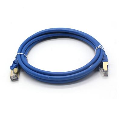 China FTP Cat5e 1m 3m Shielded Network Patch Cord 24awg 26awg For Computer for sale