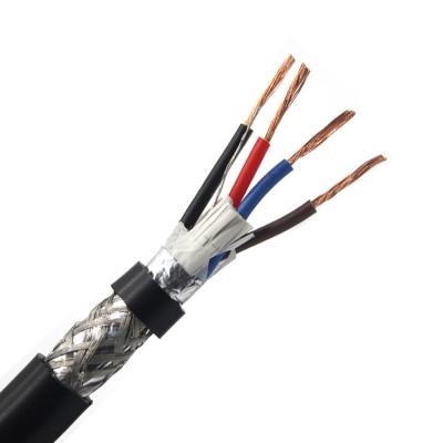 China Rs485 Twisted RG59 RG6 Coaxial Cable 2 Core 3 Core 4 Cores 20AWG 22AWG 18AWG for sale