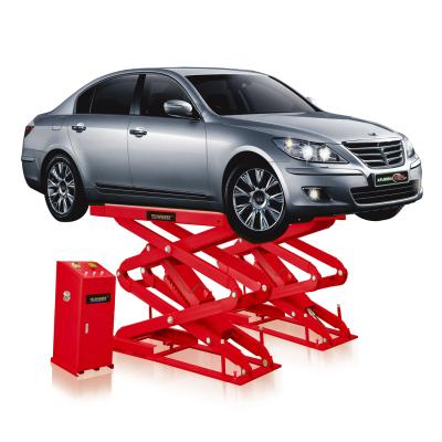China 2130mm 3.5T Automotive Car Scissor Lift Double Cylinder For Auto Repair for sale