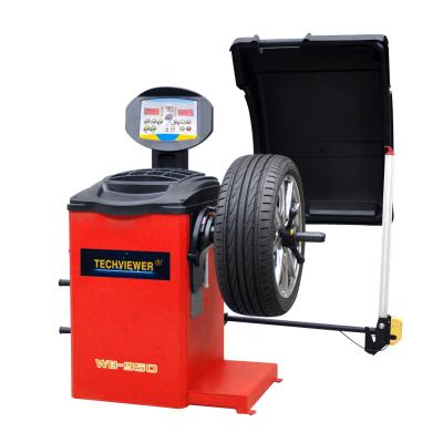 China Economical 110v 220v Automatic Wheel Balancing Machine 0.09kw for sale