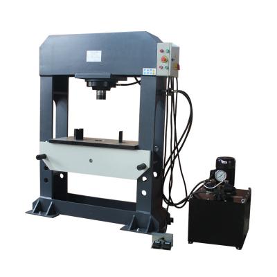 China 30Mpa Frame Type Hydraulic Press Machine 220v 380v Gantry Hydraulic Press For Forging for sale