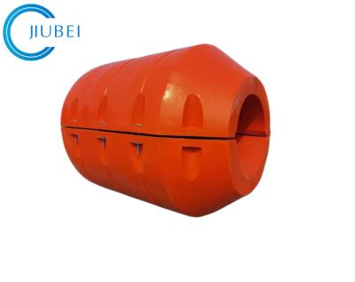 China Sea Foam Filled Dredging Pipe Floats Pipefloats Orange Hose Floats 23-28cm 17-20 Ltr for sale