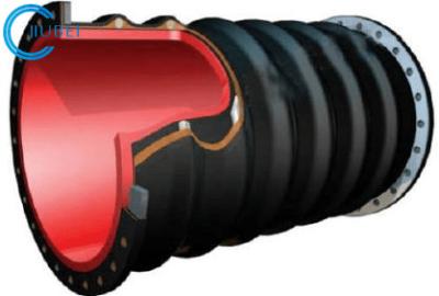 Cina Consegna corazzata di dragaggio del cavo del tubo aspirante dei residui di gomma neri della sabbia a 10 pollici in vendita