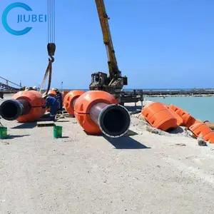China Polyethylene Dredging Pipe Floats Pipeline HDPE Dredging Sand Slurry 160Mm 6 Inch for sale