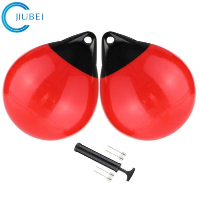 China Sea Oil Marine Floating Barrier System PE Plastic Floating Ball Buoy for sale