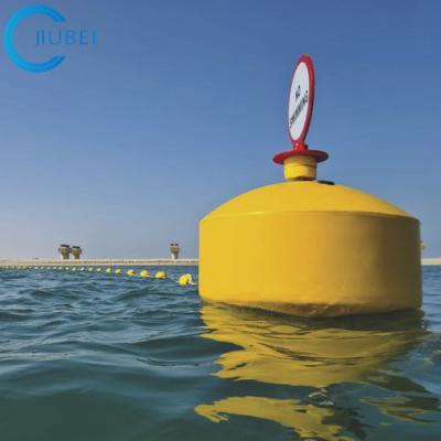 Китай Желтая отметка ставит бакены в воде маяк морской навигации ставит бакены отметки морской навигации продается
