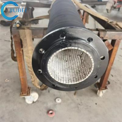China Flexible Sand Discharge Hose Pipe Sump Pump Slurry Dredging Ceramic Lining Rubber for sale