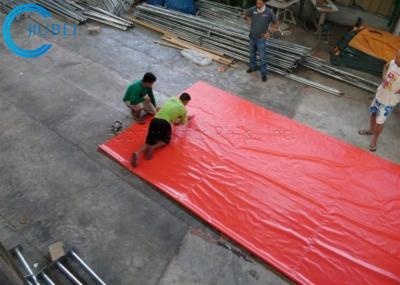 China Auge flotante flotante de la contención de derramamiento de la litera de la cortina del sedimento de la barrera de la turbiedad en venta