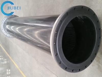 China Smooth Flanged UHMWPE Pipe 2 - 12m For Various Applications for sale