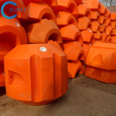 China UV Resistant Dredging Pipe Floats Impact Resistant Made Of PE And PU for sale