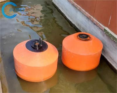 China LLDPE Marine Pick Up Orange Color Mooring Float Buoys For Marking for sale