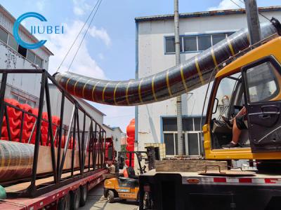 China arena resistente de la alta flexibilidad de la longitud del 11.8m/manguera de dragado flotante del uno mismo de la mezcla en venta