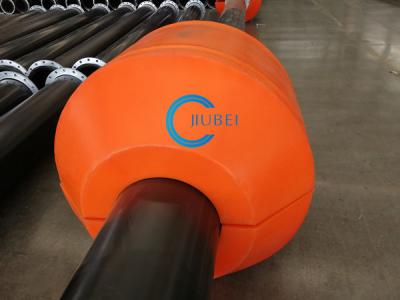 Chine Customized Round HDPE Dredging Pipe Floats Replacements For Steel Pontoons à vendre