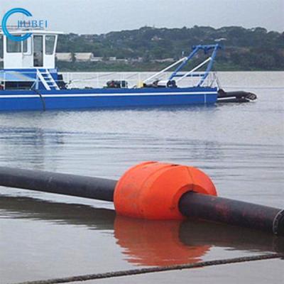 China Mud / Sand / Slurry Plastic Dredging Pipe Floats With Foam Filled for sale