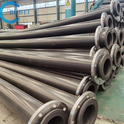 China 3 - 50mm Thickness Sandblast UHMWPE Pipe 0.25 - 2.5MPa Pressure for sale