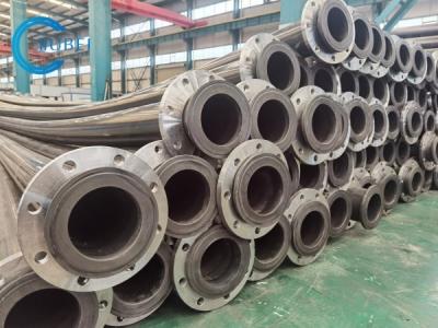 China 1/2''-24'' Flange Connection UHMWPE Pipe  For Dredging for sale