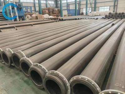 China DN300 Round UHMWPE Dredging Pipe 20 - 610mm Outer Diameter for sale