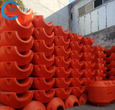 China Customizable Orange Pipe Floats Buoys Impact Resistant Harsh Marine Environments for sale
