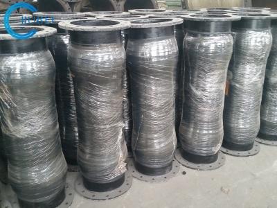 China Cordón sintético de alta resistencia y manguera de corte de alambre hélice con conexión de brida de acero en venta