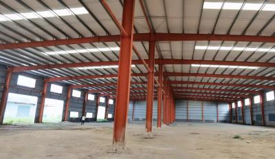 China Fireproof Welded Steel Frame Structure with Grade Insulated Panels Accessories for sale